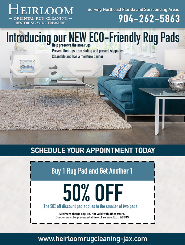 Heirloom Feb 2019 Jax Special Area Rug Cleaning