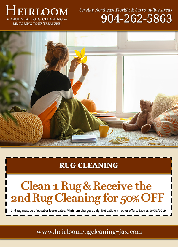 Online Specials Area Rug Cleaning Jacksonville FL Heirloom Oriental